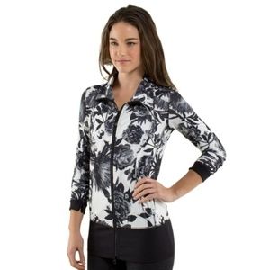 Lululemon Brisk Bloom Floral Activewear Jacket